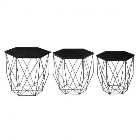 Lot de 3 tables à café Kumi octo Atmosphera
