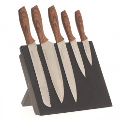Bloc 5 couteaux Aimanté Secret de Gourmet