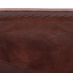 Porte magazines déco en cuir Atmosphera