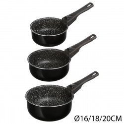 Lot de 3 casseroles + poignée amovible Secret de Gourmet