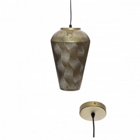 Suspension conique "Calio" ajourée Diamètre 32 cm d'Atmosphera