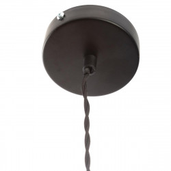 Suspension métal noir et or "Loft" Diamètre 38 cm d'Atmosphera
