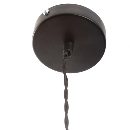 Suspension métal noir et or "Loft" Diamètre 38 cm d'Atmosphera