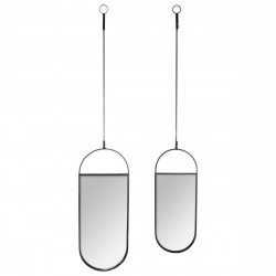 Lot de 2 miroirs ovales suspendus Atmosphera.