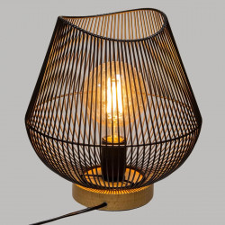 Lampe "Jena" en métal filaire Hateur 28 cm d'Atmosphera
