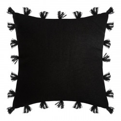 Housse de coussin Rosace Pompons 40 x 40 cm Atmosphera