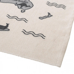 Tapis carte du monde 100 x 150 cm Atmosphera