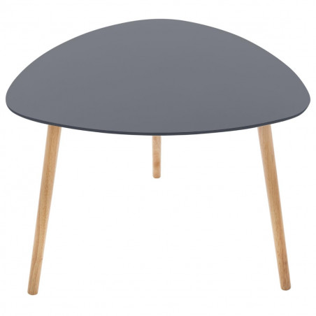 Lot de 3 tables café gris Miléo Atmosphera
