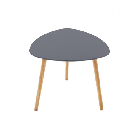 Lot de 3 tables café gris Miléo Atmosphera
