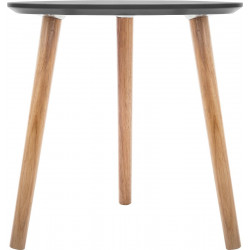 Lot de 3 tables café gris Miléo Atmosphera