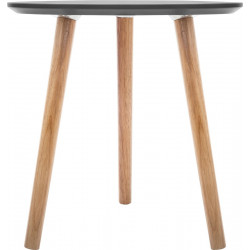 Lot de 3 tables café gris Miléo Atmosphera