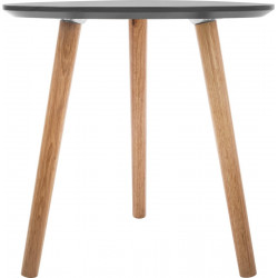 Lot de 3 tables café gris Miléo Atmosphera