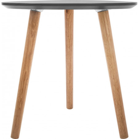 Lot de 3 tables café gris Miléo Atmosphera