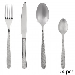 Ménagère 24 pièces "Flora" Secret de gourmet