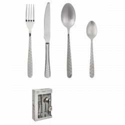 Ménagère 24 pièces "Flora" Secret de gourmet