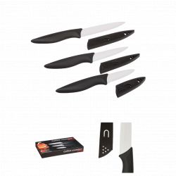 Coffret de 3 couteaux céramique  Secret de Gourmet
