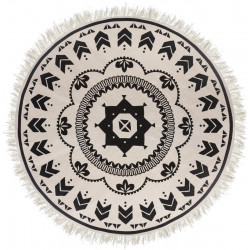Tapis rond Nomade diamètre 120 cm Atmosphera