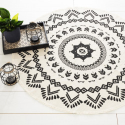 Tapis rond Nomade diamètre 120 cm Atmosphera