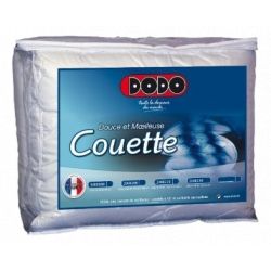 PACK COUETTE DODO SCANDINAVE 140 x 200 + 1 OREILLER 65 x 65 cm pour lit 1 place
