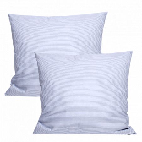 Lot de 2 oreillers plumes 60 x 60 cm "DODO"   