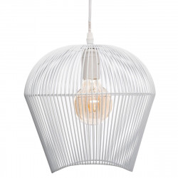 Suspension "Jena" en métal filaire Hauteur 25 cm Blanc Atmosphera