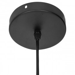 Suspension "Jena" en métal filaire Hauteur 25 cm Noir Atmosphera