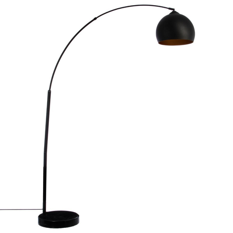 Lampadaire Noir en métal Hauteur 175 cm Atmosphera