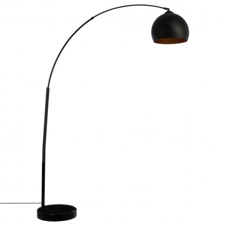Lampadaire Noir en métal Hauteur 175 cm Atmosphera