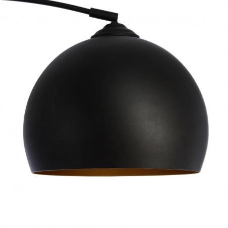 Lampadaire Noir en métal Hauteur 175 cm Atmosphera