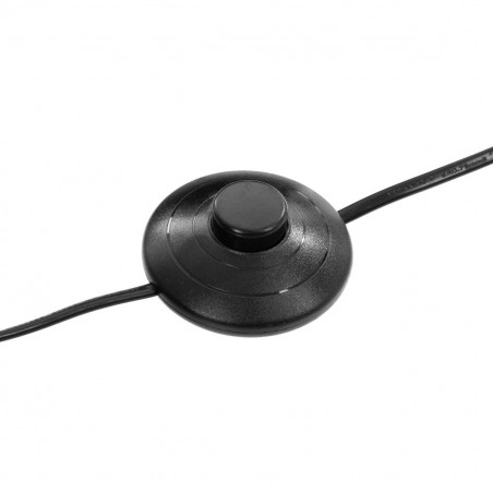 Lampadaire Noir en métal Hauteur 175 cm Atmosphera