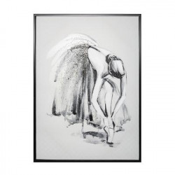 Toile imprimée cadre Danse 50 x 70 cm Atmosphera