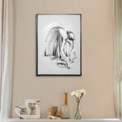 Toile imprimée cadre Danse 50 x 70 cm Atmosphera