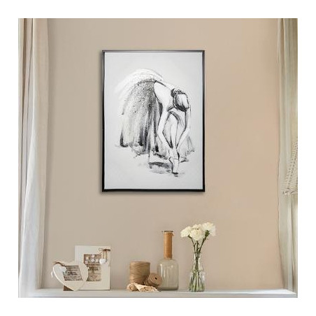 Toile imprimée cadre Danse 50 x 70 cm Atmosphera