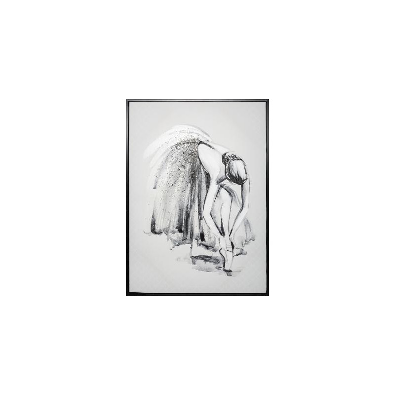 Toile imprimée cadre Danse 50 x 70 cm Atmosphera