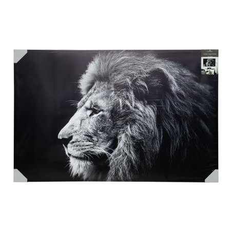 Toile imprimée Lion 78 x 118 cm Atmosphera