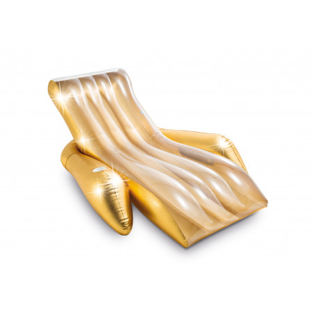 Bouée "Fauteuil Lounge Doré" Intex