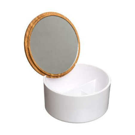 Boite avec couvercle miroir "Natureo" Atmosphéra.