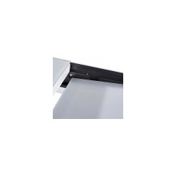 Salon de jardin Ensemble Modulo T 6/10 + F 6 + C 4 Full Verre Blanc