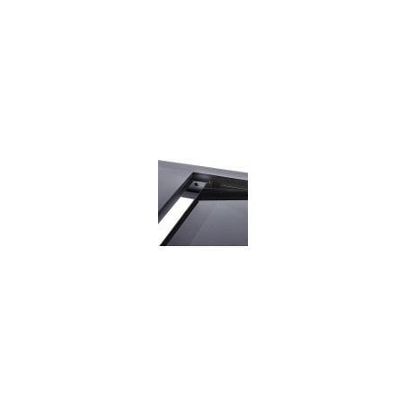 Salon de jardin Ensemble Modulo T 6/10 + F 10 Full Verre Noir