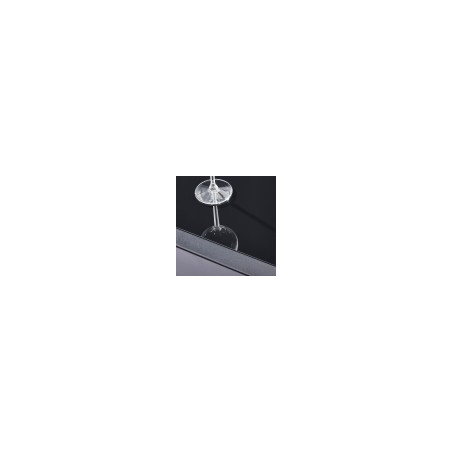Salon de jardin Ensemble Modulo T 6/10 + F 10 Full Verre Noir