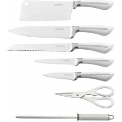 Ensemble couteaux 7 pièces + Support pliant et pivotant à 360° Royalty Line