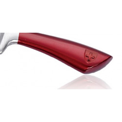 Ensemble couteaux 7 pièces + Support pliant et pivotant à 360° Rouge Royalty Line