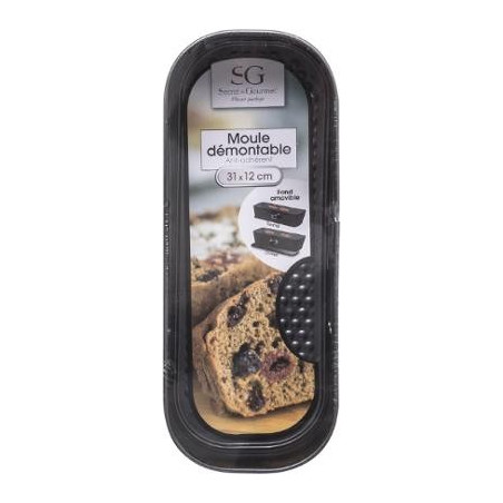 Moule à cake démontable - Fond amovible Atmosphera