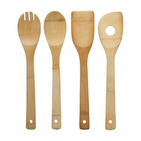 Lot de 3 ustensiles bambou Secret de Gourmet