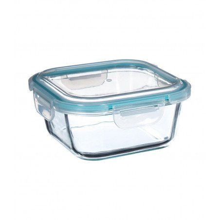 Lot de 3 boites en verre "Clipeat" Secret de Gourmet