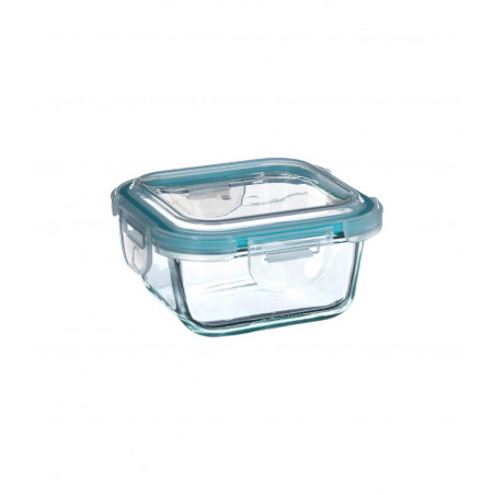 Lot de 3 boites en verre "Clipeat" Secret de Gourmet