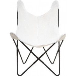 Fauteuil "Oslo" façon fourrure Atmosphera