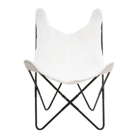 Fauteuil "Oslo" façon fourrure Atmosphera