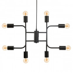 Suspension métal "Cantor" 8 ampoules / Diamètre 59 cm Atmosphera