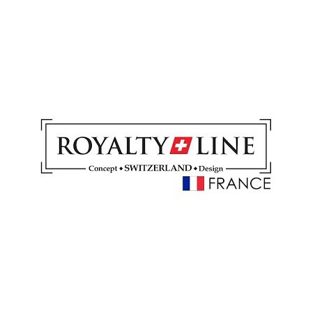 Ensemble couteaux 7 pièces + Support pliant et pivotant à 360° Rouge Royalty Line
